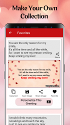 Captura de Pantalla 8 Love Messages for Girlfriend ♥ Flirty Love Letters android