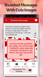Captura de Pantalla 6 Love Messages for Girlfriend ♥ Flirty Love Letters android