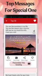Screenshot 4 Love Messages for Girlfriend ♥ Flirty Love Letters android