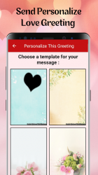 Captura de Pantalla 7 Love Messages for Girlfriend ♥ Flirty Love Letters android