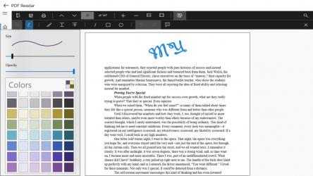 Captura 1 PDF Editor & Reader 10 : Fill Forms & Merge Pdf windows