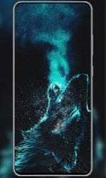Image 6 🐺 Fondo de Pantalla de Lobo Galaxia 🌠 android