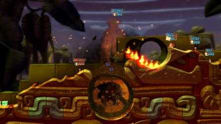Screenshot 1 Worms Battlegrounds windows