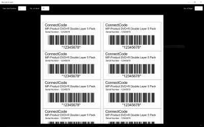 Screenshot 3 Barcode & Label windows