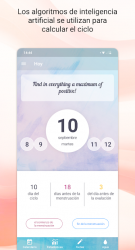 Screenshot 2 Calendario menstrual femenino android