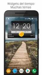 Captura de Pantalla 2 3D flip clock & world weather android