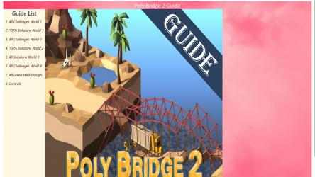 Imágen 2 Poly Bridge 2 Gamer Guides windows