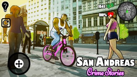 Captura 4 San Andreas Crime Stories android