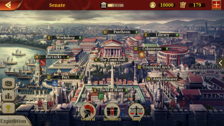 Screenshot 9 Great Conqueror: Rome - Civilization Strategy Game android