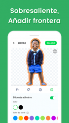 Screenshot 7 Sticker Maker - Hacer pegatina para WhatsApp android
