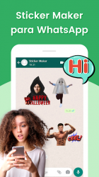 Screenshot 2 Sticker Maker - Hacer pegatina para WhatsApp android