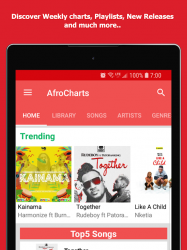 Screenshot 9 AfroCharts - Stream African Music android