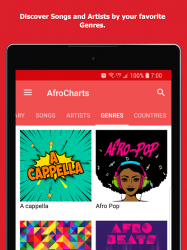 Captura de Pantalla 11 AfroCharts - Stream African Music android