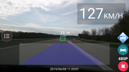 Imágen 4 Driver Assistance System (ADAS) - Dash Cam android