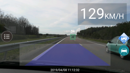 Captura de Pantalla 7 Driver Assistance System (ADAS) - Dash Cam android