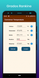 Screenshot 8 Conversor temperatura - celsius, Kelvin,Fahrenheit android