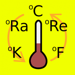 Captura 1 Conversor temperatura - celsius, Kelvin,Fahrenheit android
