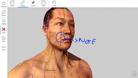 Captura de Pantalla 13 Visual Acupuncture 3D android