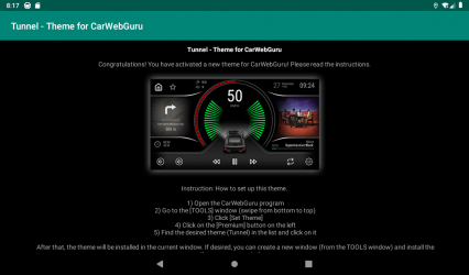 Captura 7 Tunnel - theme for CarWebGuru car launcher android
