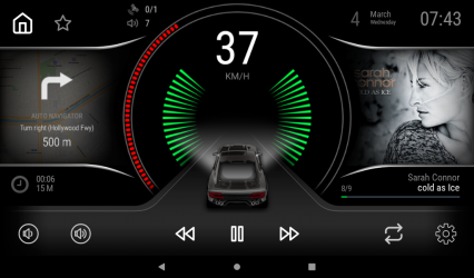 Screenshot 5 Tunnel - theme for CarWebGuru car launcher android