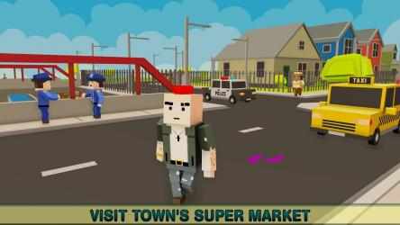 Captura de Pantalla 11 Vida virtual en una simple ciudad en bloque android