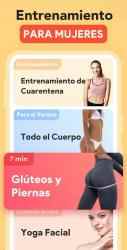 Screenshot 2 Fitness Femenino: Entrenamiento para Mujeres android