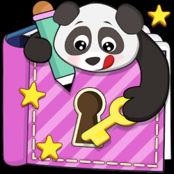 Captura de Pantalla 1 Cute Panda Diary for Teenage Girl android