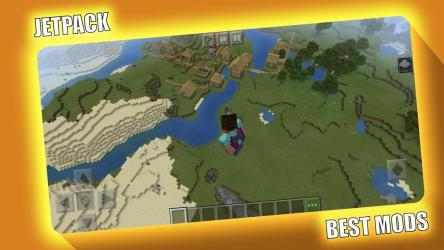 Capture 3 Jetpack Mod for Minecraft PE - MCPE android