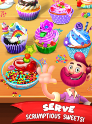 Captura de Pantalla 3 Sweet Cupcake Baking Shop android