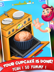 Imágen 4 Sweet Cupcake Baking Shop android