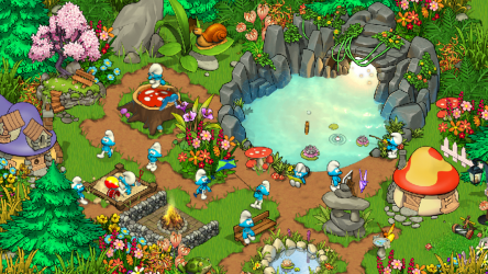 Captura de Pantalla 12 Smurfs and the Magical Meadow android