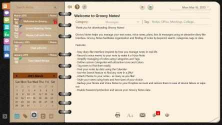 Image 1 Groovy Notes - Text, Voice Notes & Digital Organizer windows