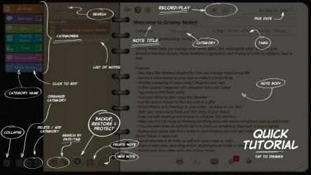 Screenshot 7 Groovy Notes - Text, Voice Notes & Digital Organizer windows