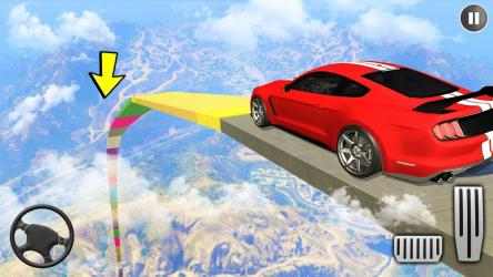 Screenshot 2 Mega Rampa acrobacias de coche juego de carreras android