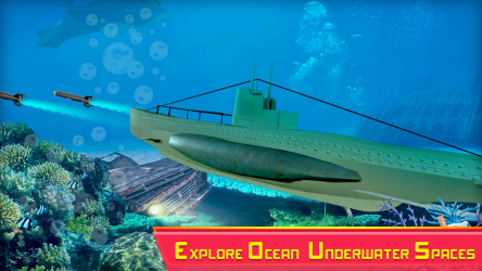Screenshot 4 Submarine Strike: Submarine Driving Combat android