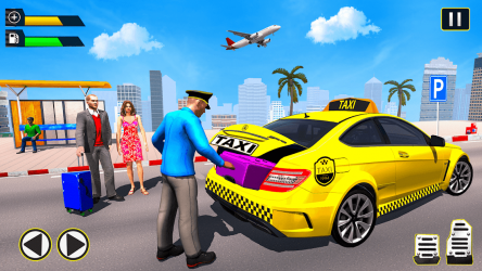 Imágen 14 City Taxi Driving Simulator Taxi Car Driving Games android