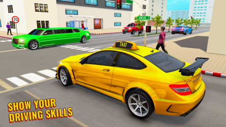 Captura 5 City Taxi Driving Simulator Taxi Car Driving Games android