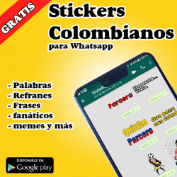Screenshot 2 🇨🇴Stickers de Colombia WAStickerApps Colombianos android