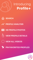 Captura de Pantalla 2 Profile+ Followers & Profiles Tracker android