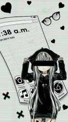 Captura de Pantalla 2 Lanzador HDKawaii, Anime tema android