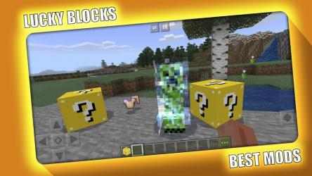 Captura de Pantalla 2 Lucky Block Mod for Minecraft PE - MCPE android