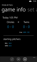Captura de Pantalla 4 ML Baseball Scores & Alerts windows