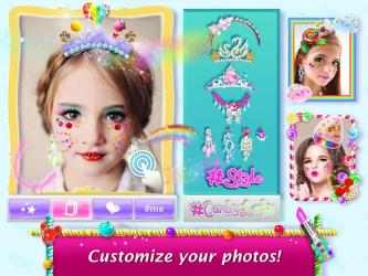 Captura de Pantalla 5 Candy Mirror ❤ Fantasy Candy Makeover & Makeup App android