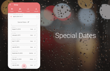 Imágen 8 Coupled - Relationship Tracker, Love Days Calendar android