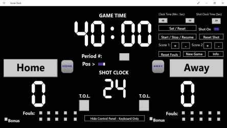 Screenshot 2 Score Clock windows