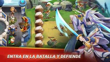 Captura de Pantalla 6 Castle Defender: Hero Idle Defense TD android