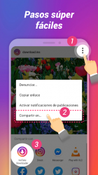 Capture 4 Descargador de fotos y videos para Instagram android