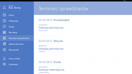 Screenshot 5 Dzienniczek+ windows