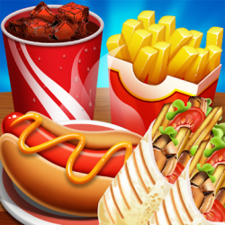 Screenshot 1 Juegos de cocina Comida y restaurantes craze fever android