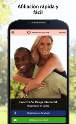 Captura de Pantalla 2 InterracialCupid - App Citas Interraciales android